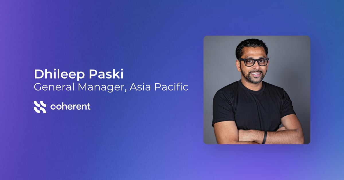 Dhileep Paski Coherent Asia Pacific