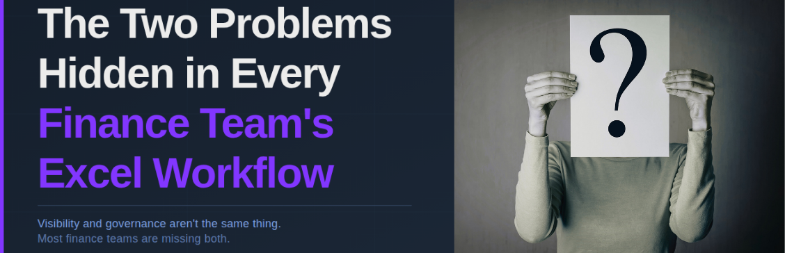 Finance Excel Workflows