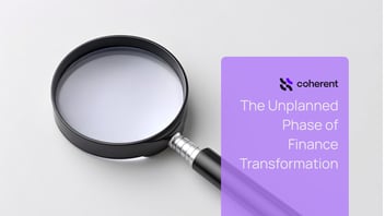 Finance transformation