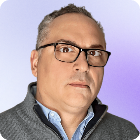 Rich Barbarino Purple BG Headshot